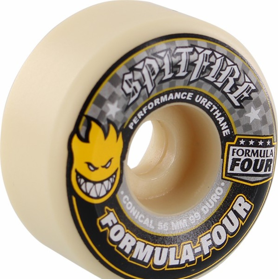 Components Spitfire | Sf F4 99A Conical 56Mm Wht W/Yel & Blk X4