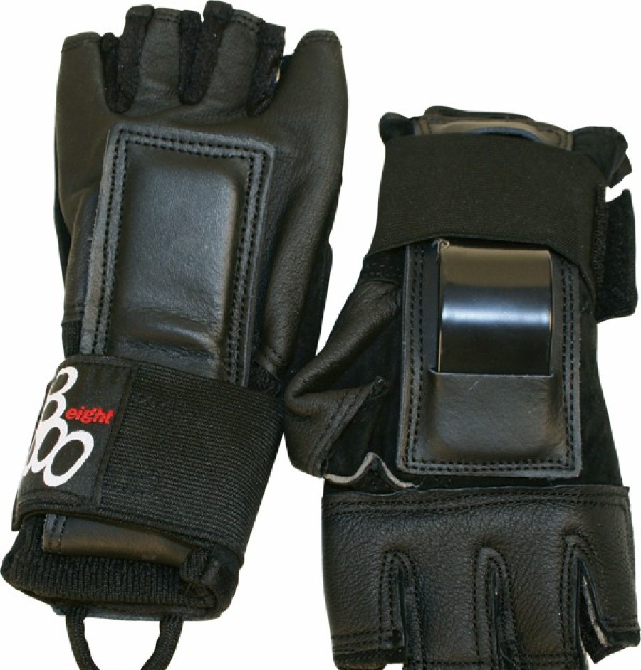 Clothing & Accessories triple eight | Triple 8 Hired Hands Gloves S-Black – 300