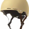 Clothing & Accessories triple eight | T8 Gotham Helmet Cream Matte Rubber Cpsc/Astm – S/M