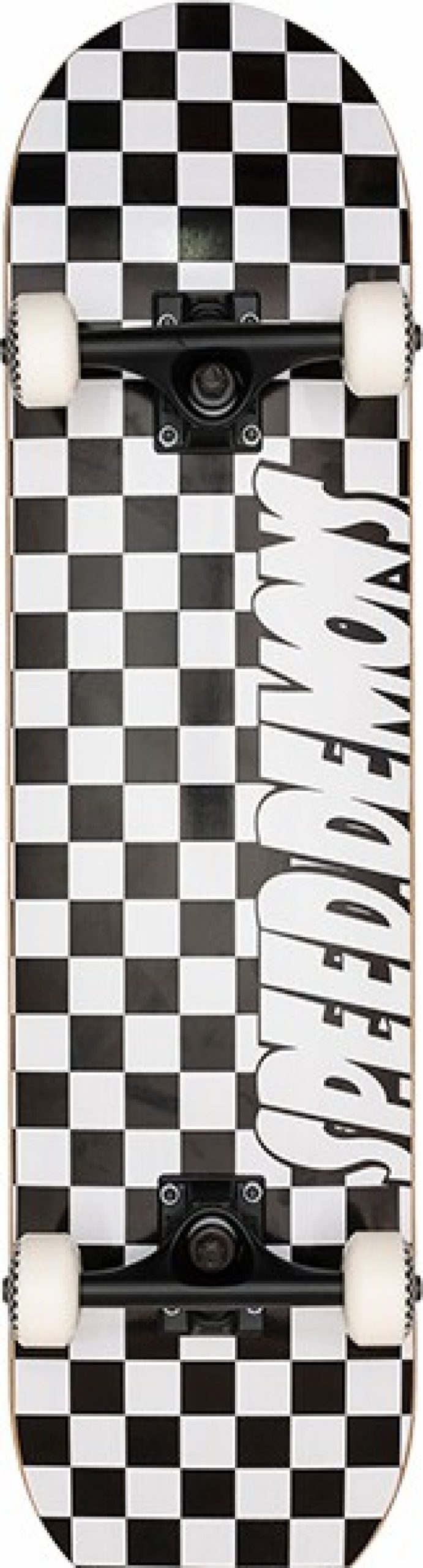 Skateboards Speed Demons | Sd Checkers Complete-7.5 Blk/Wht