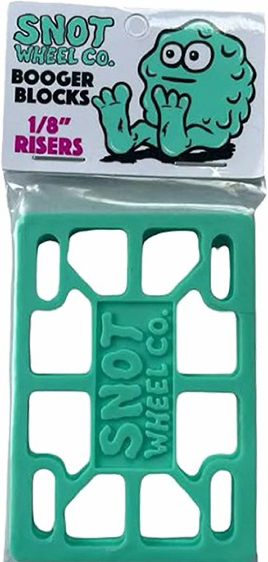 Components SNT | Snot Booger Blocks 1/8″ Riser Pads Set Teal