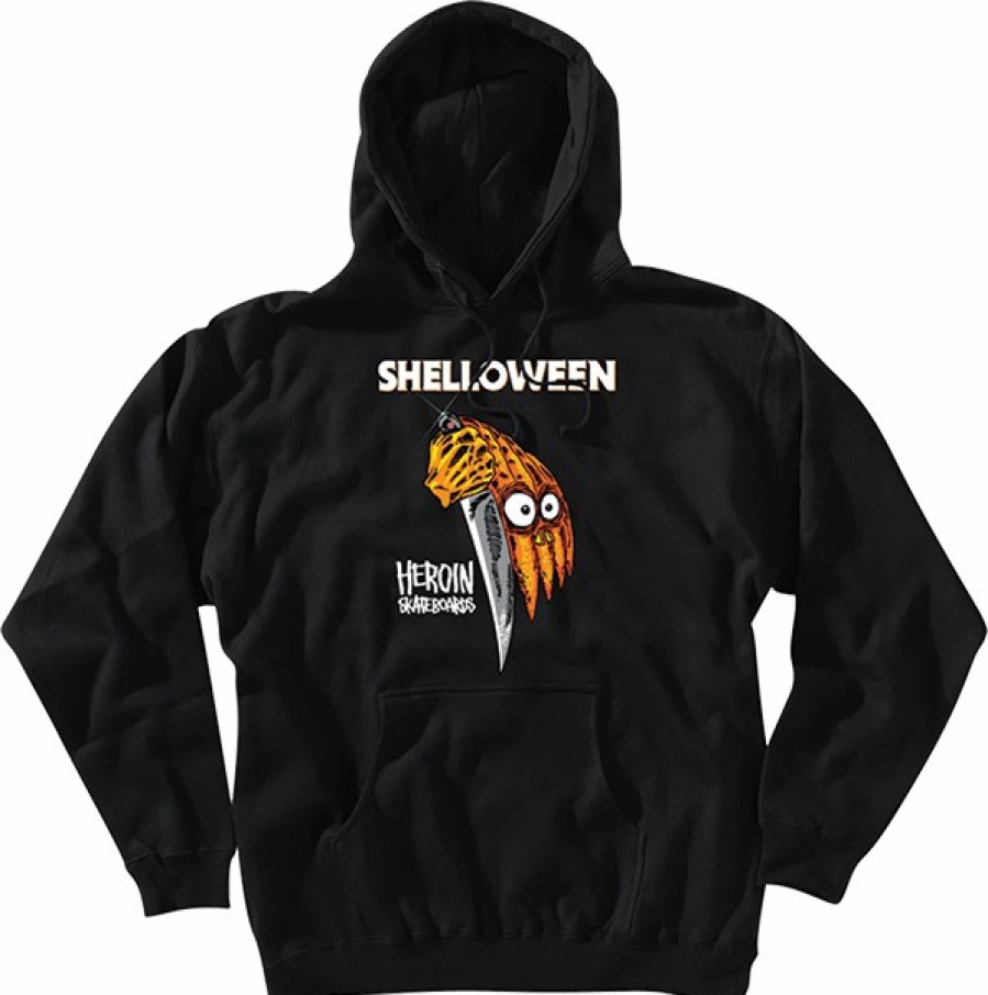 Clothing & Accessories HEROIN | Heroin Shelloween Hd/Swt S-Blk