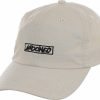 Clothing & Accessories KROOKED | Krk Moonsmile Script Hat Adj-Natural/Blk