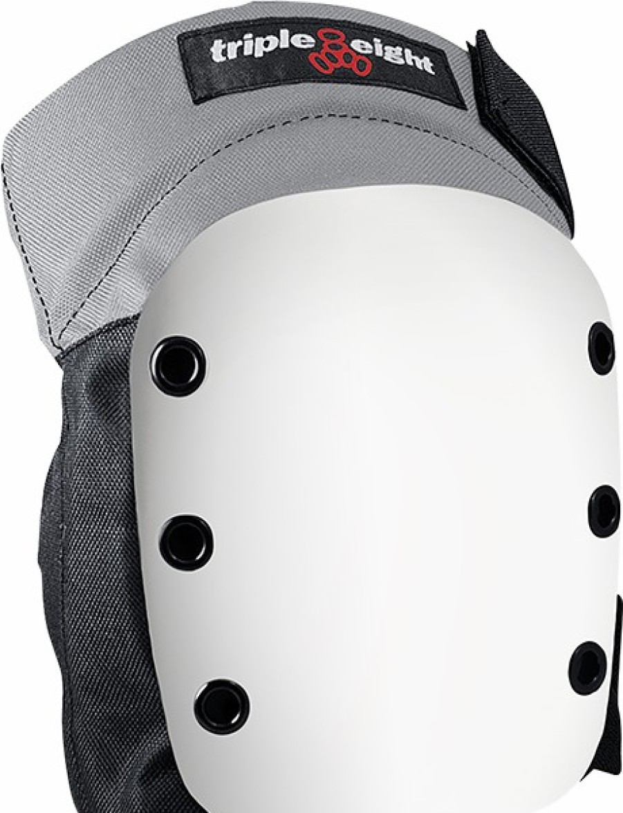 Clothing & Accessories triple eight | Triple 8 Street Knee Pad Xs-Black W/Wht Cap – 2M0