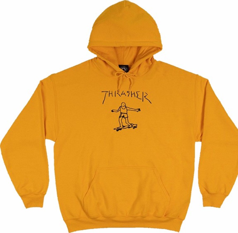 Clothing & Accessories Thrasher | Thrasher Gonz Hd/Swt S-Gold