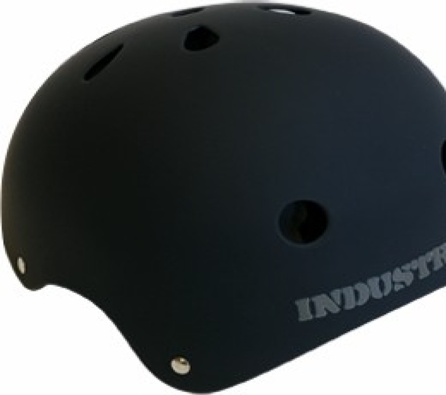 Clothing & Accessories INDUSTRAL TRUCKS | Industrial Flat Black Helmet M