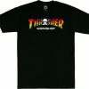 Clothing & Accessories Thrasher | Thrasher X Aws Spectrum Ss S-Black