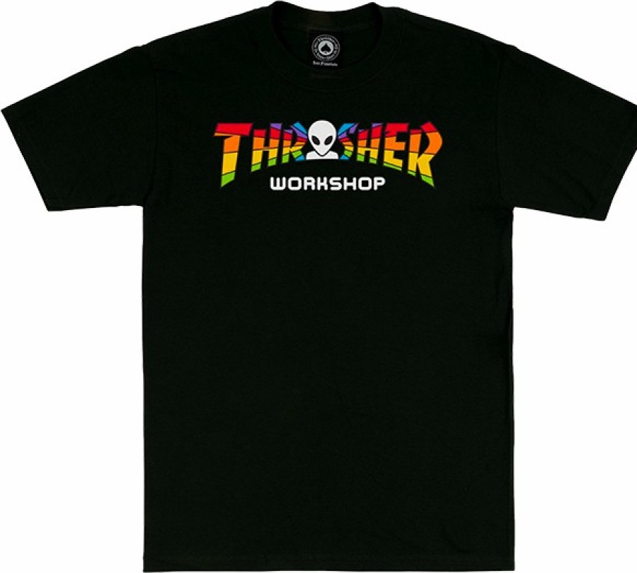 Clothing & Accessories Thrasher | Thrasher X Aws Spectrum Ss S-Black