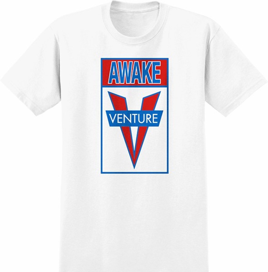 Clothing & Accessories Venture | Venture Awake Ss Xl-Wht/Blu