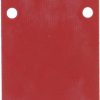 Components Blank | Blank Riser Rubber 1/8″ Red 1Pc – 087