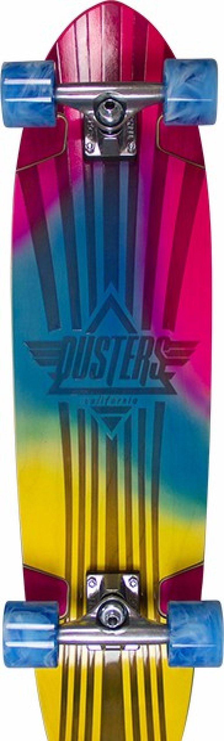 Skateboards Duster | Dusters Keen Retro Fades Cruiser Comp-31″ Blu/Pink