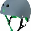 Clothing & Accessories triple eight | T8 Helmet Carbon Rubber/Grn – S