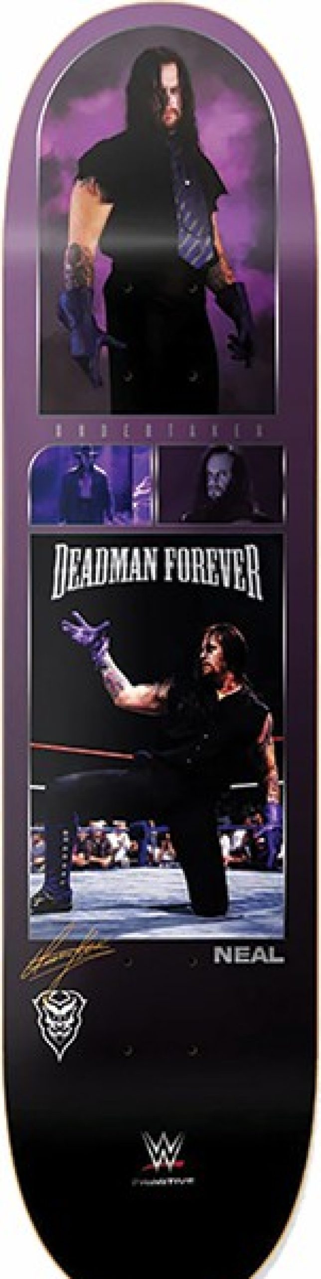 Skateboards Primitive | Primitive Neal Deadman Forever Deck-8.12 Black