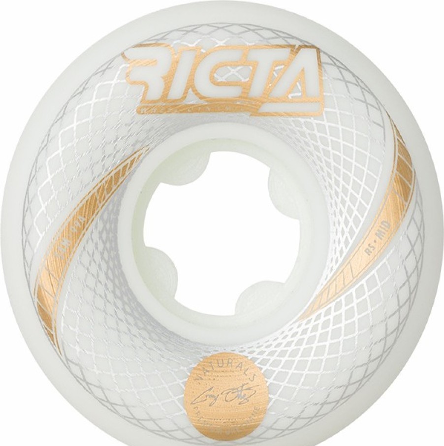 Components Ricta | Ricta Ortiz Vortex Naturals Mid 54Mm 99A Wht X4