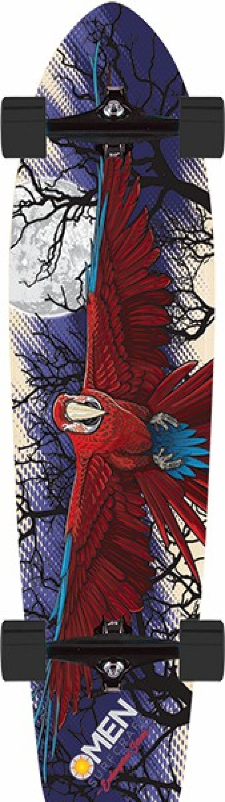 Skateboards Omen | Omen Endangered Macaw Kick Complete-9.5×40