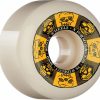 Components Bones Wheels | Bones Xf X99 V6 Wide-Cut 54Mm 99A Black N Gold Nat X4