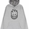 Clothing & Accessories Spitfire | Sf Bighead Hd/Swt M-Heather Grey/Blk