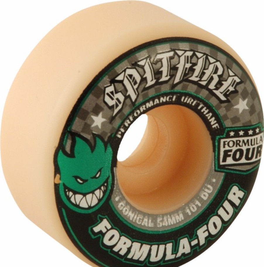 Components Spitfire | Sf F4 101A Conical 54Mm Wht W/Grn & Blk X4