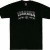 Clothing & Accessories Thrasher | Thrasher Barbed Wire Ss S-Black