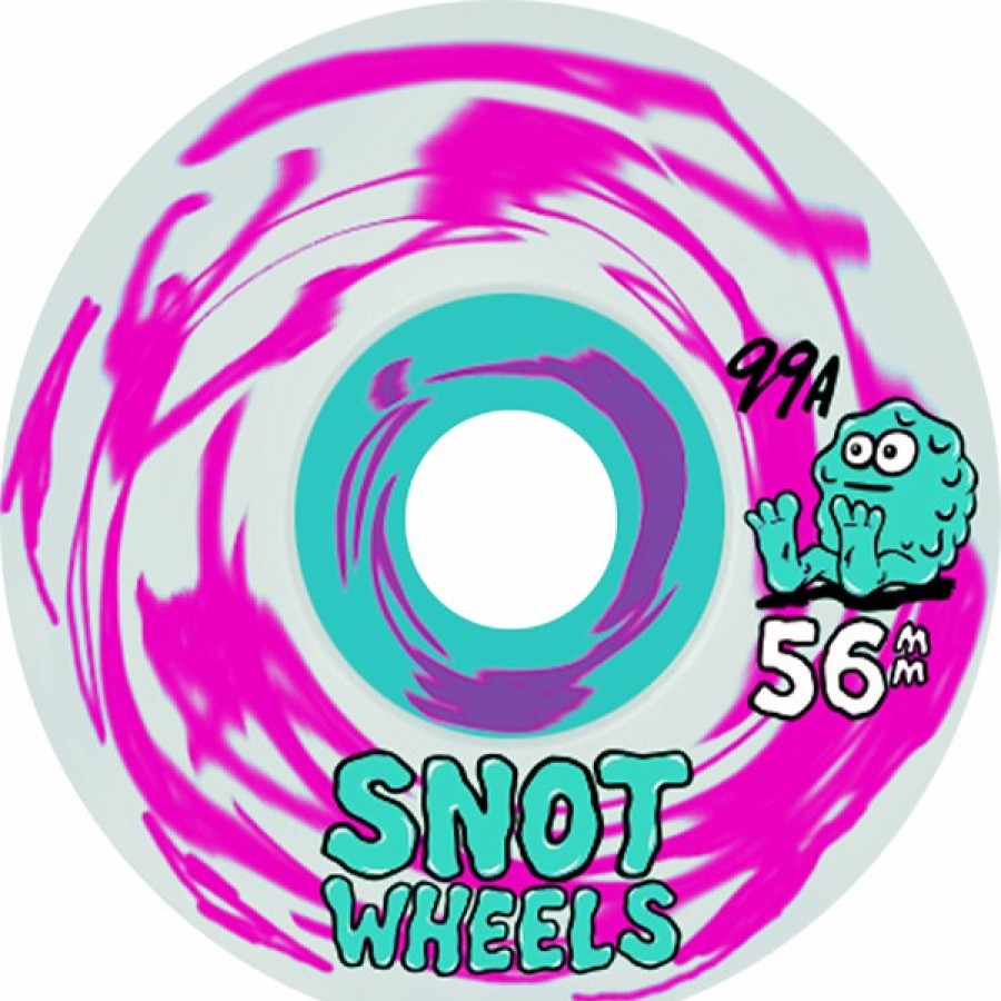 Components SNT | Snot Swirls 56Mm 99A Pink/Wht X4