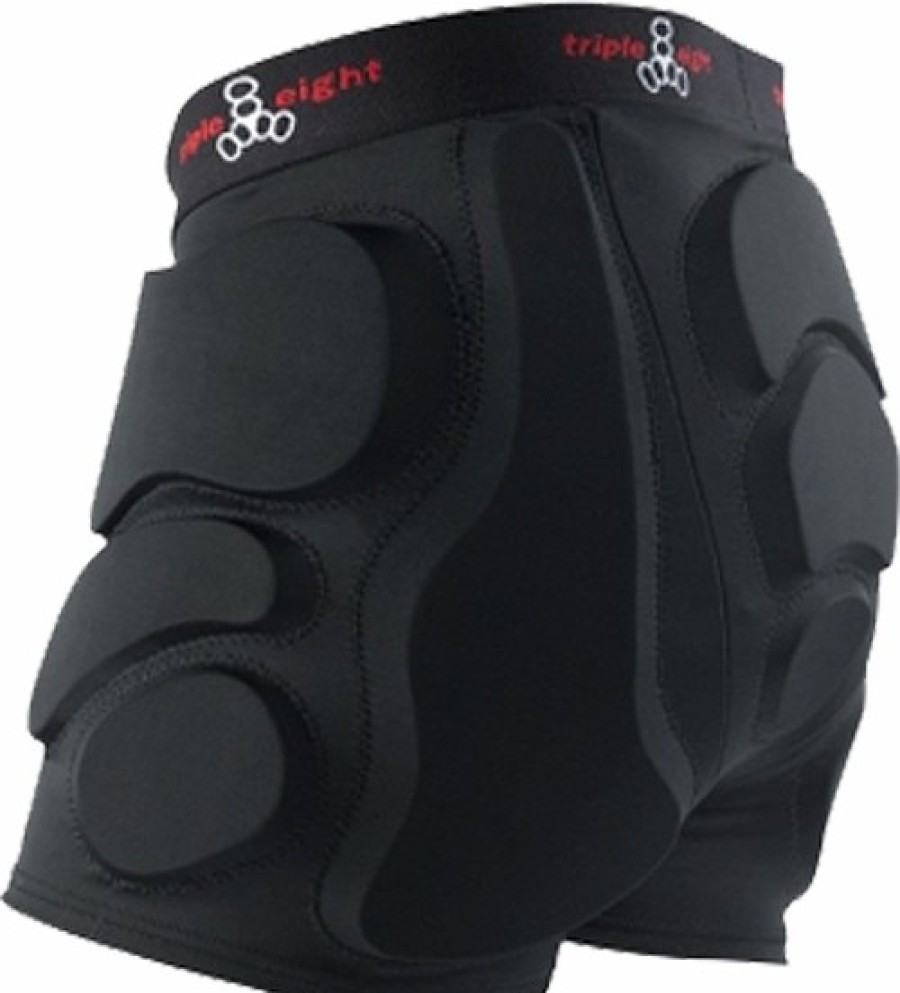 Clothing & Accessories triple eight | Triple 8 Roller Derby Bumsaver Xs-Black – 0Xs