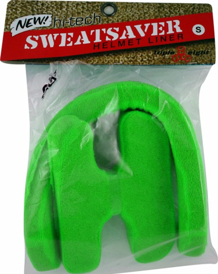 Clothing & Accessories triple eight | T8 Sweatsaver Helmet Liner Green – L