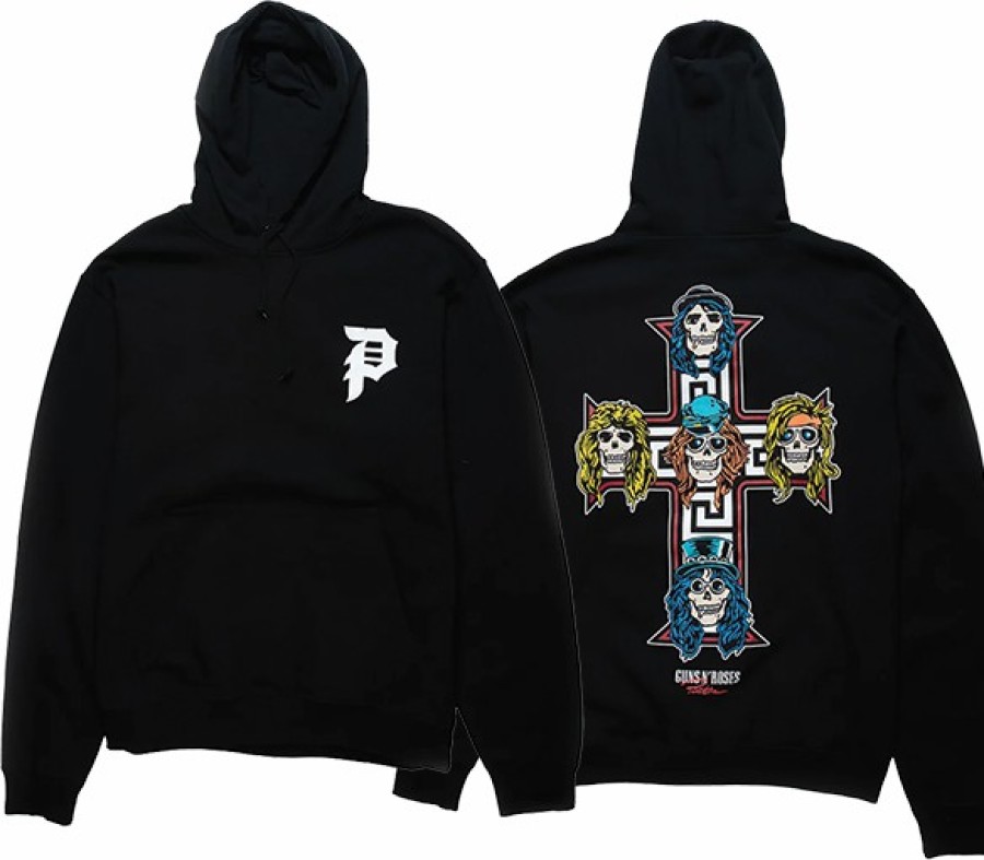 Clothing & Accessories Primitive | Primitive Gn'R Cross Hd/Swt S-Black