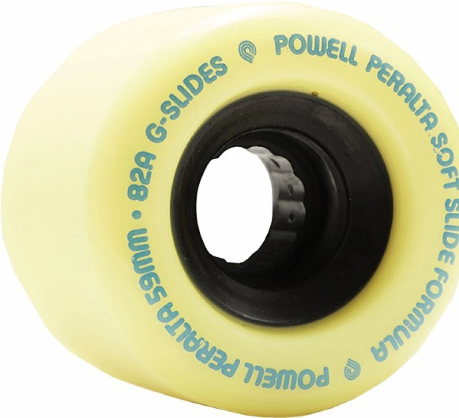 Components Powell Peralta | Pwl/P G-Slides Soft-Slides 59Mm 82A Yel/Blk W/Blu X4