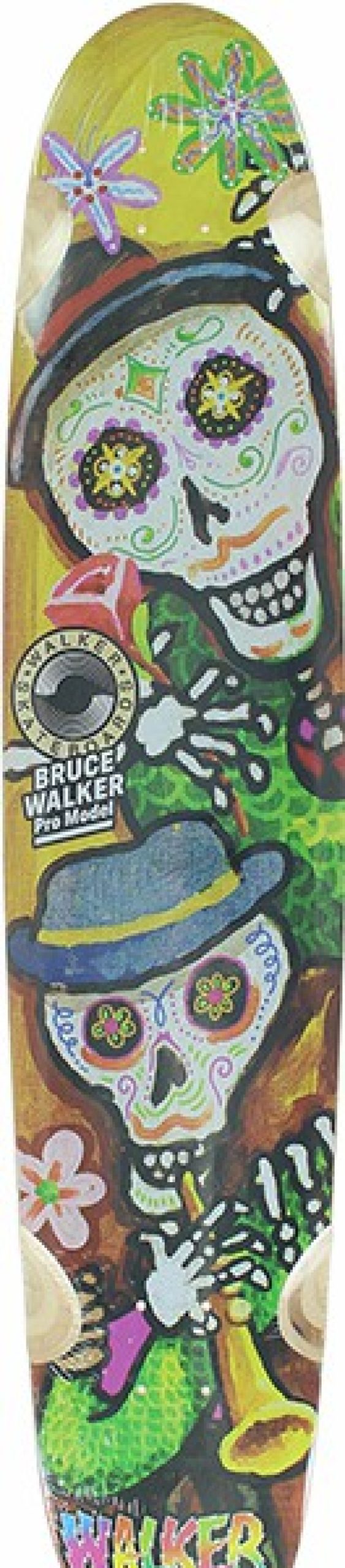 Skateboards WAL | Walker Muerto Mural Trumpet Deck-8.75×41.5