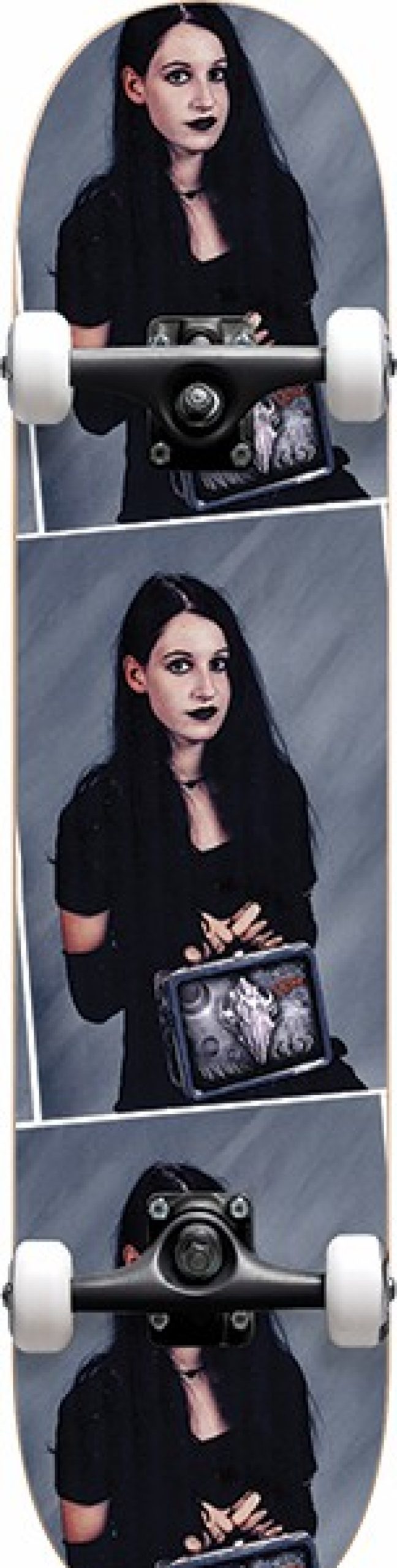 Skateboards Darkstar | Dst Goth Girl Complete-7.87 Black Fp