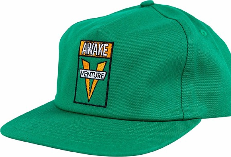 Clothing & Accessories Venture | Venture Awake Hat Adj-Grn/Org