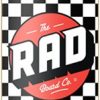 Skateboards Rad | Rad Checker Complete-7.5 Wht/Blk W/Red