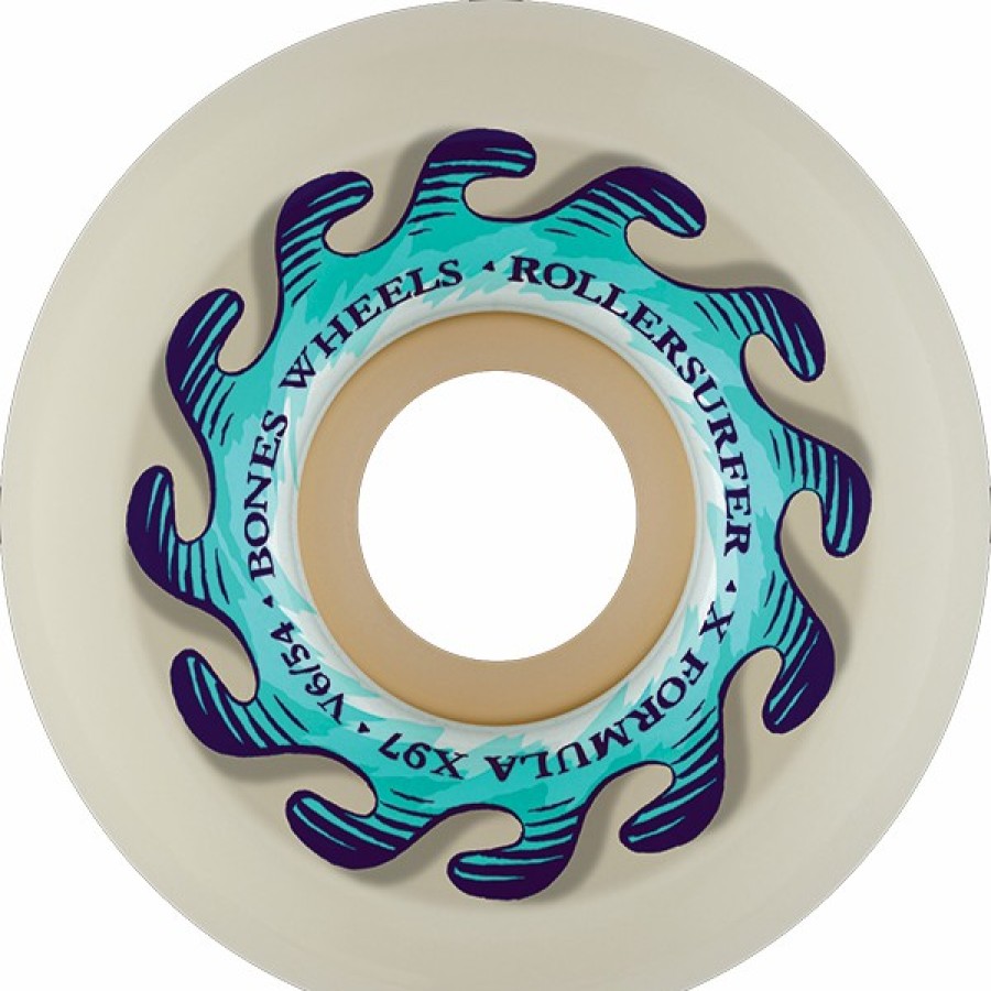 Components Bones Wheels | Bones Koppl Xf V6 Infinite Wave 54Mm 97A Nat X4