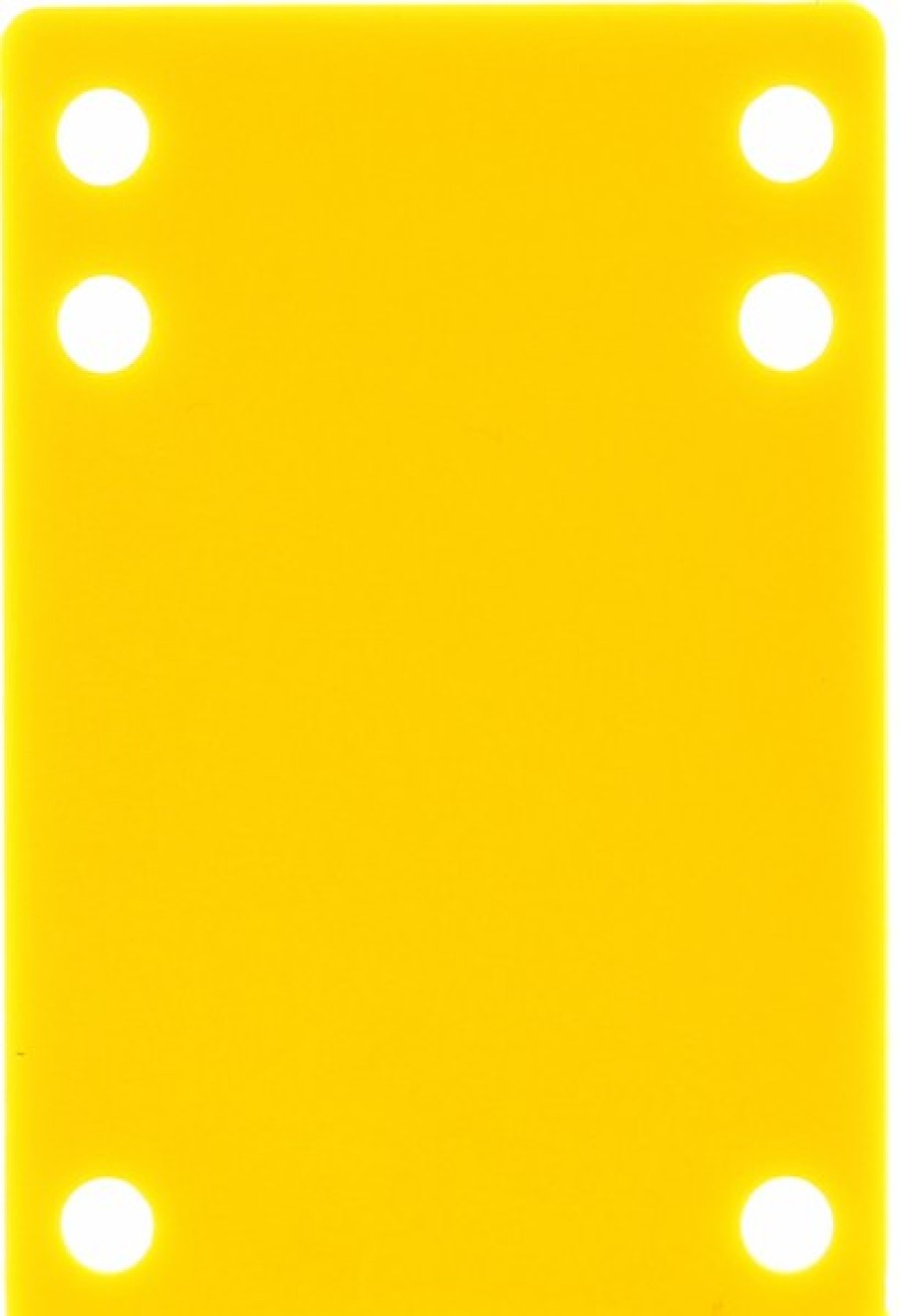 Components Blank | Blank Riser Silicone 1/8″ Yellow 1Pc – 087