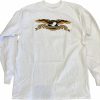 Clothing & Accessories ANTI HERO | Ah Eagle Ls S-Wht