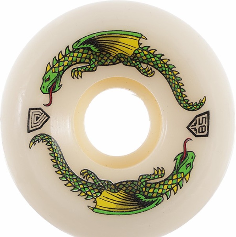 Components Powell Peralta | Pwl/P Df Rat Bones Ii 58/33Mm 93A Off White X4