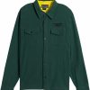 Clothing & Accessories ANTI HERO | Ah Basic Eagle Ls Flannel S-Dk.Green/Blk