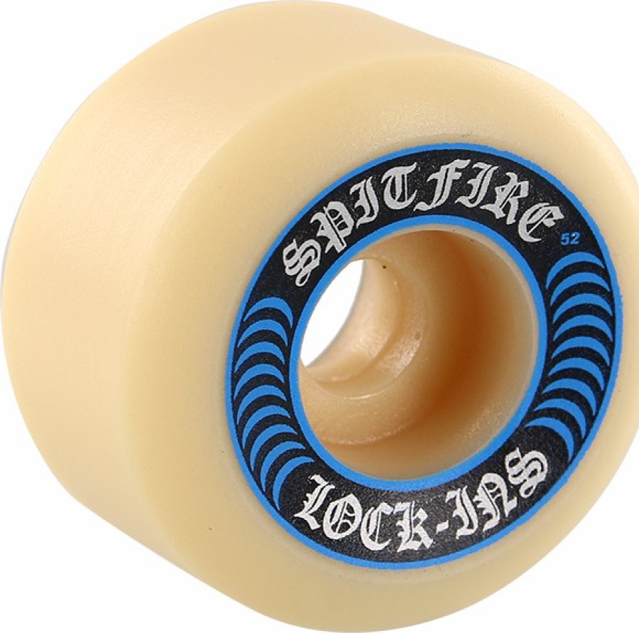 Components Spitfire | Sf F4 99A Lock Ins 52Mm Wht W/Blu X4