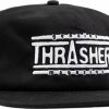 Clothing & Accessories Thrasher | Thrasher Genuine Logo Hat Adj-Black/Wht