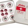 Components ANDALE | Andale Swiss Tin Box Bearings Sil/Wht W/Red – Tis