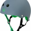 Clothing & Accessories triple eight | T8 Helmet Carbon Rubber/Grn – L