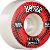 Components Bones Wheels | Bones 100'S Og V4 Originals 52Mm 100A White X4