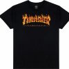 Clothing & Accessories Thrasher | Thrasher Inferno Ss S-Black