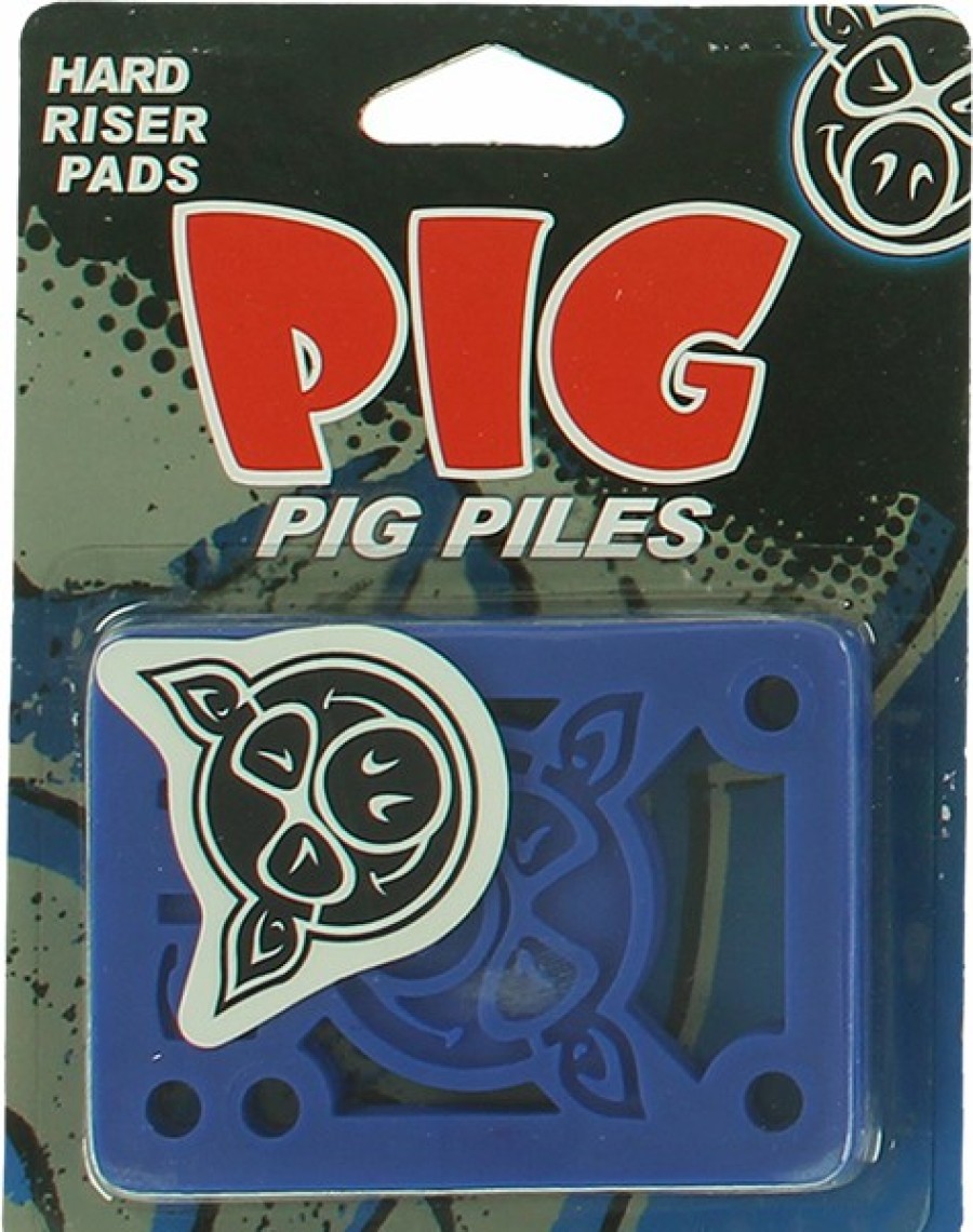 Components Pig | Pig Piles 1/8″ Hard Risers Blue Single Set