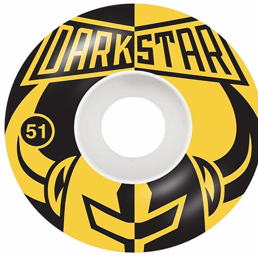 Components Darkstar | Dst Divide 51Mm Wht/Mustard X4