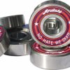 Components ANDALE | Andale No Hate We Skate Bearings Single Set White