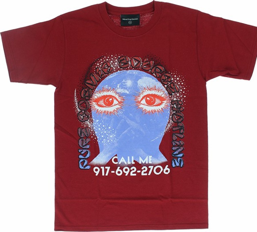 Clothing & Accessories CALL ME 917 | Call Me 917 Pure Cosmic Ss S-Cardinal