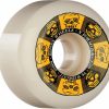 Components Bones Wheels | Bones Xf X99 V6 Wide-Cut 56Mm 99A Black N Gold Nat X4