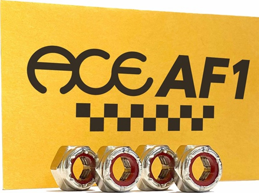 Components NO USE ANymore | Ace Re-Threading Axle Nuts 4/Pk Silver