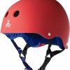 Clothing & Accessories triple eight | T8 Helmet Red Rubber/Blue – Xl